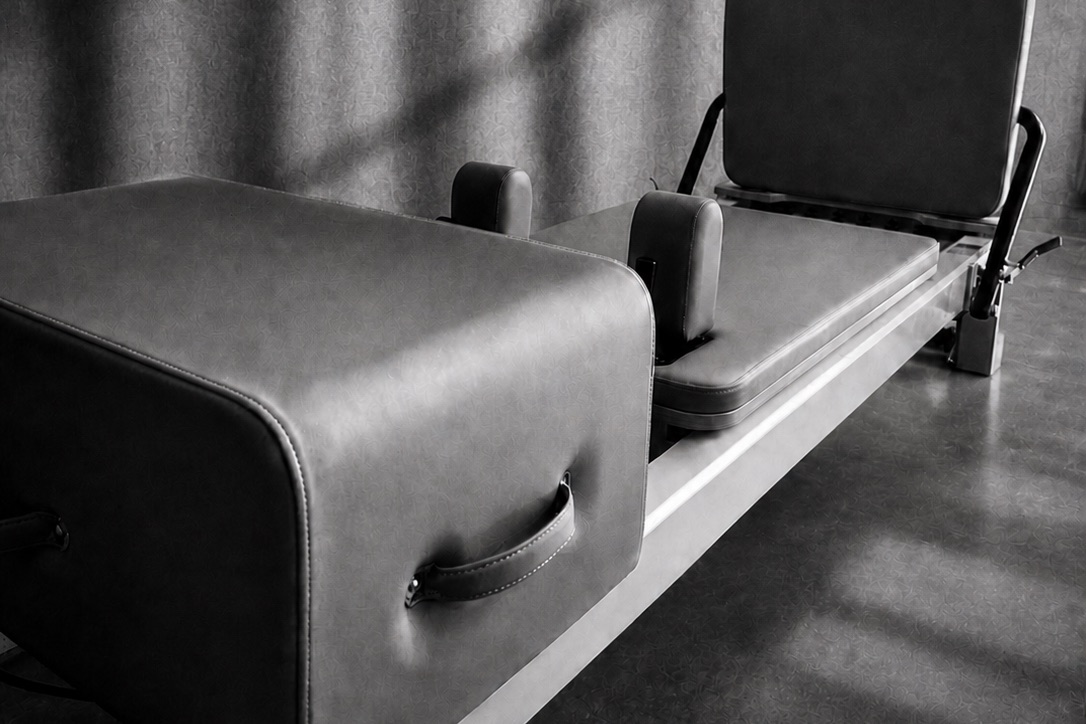Materialenær detalje: en reformer i modlys
